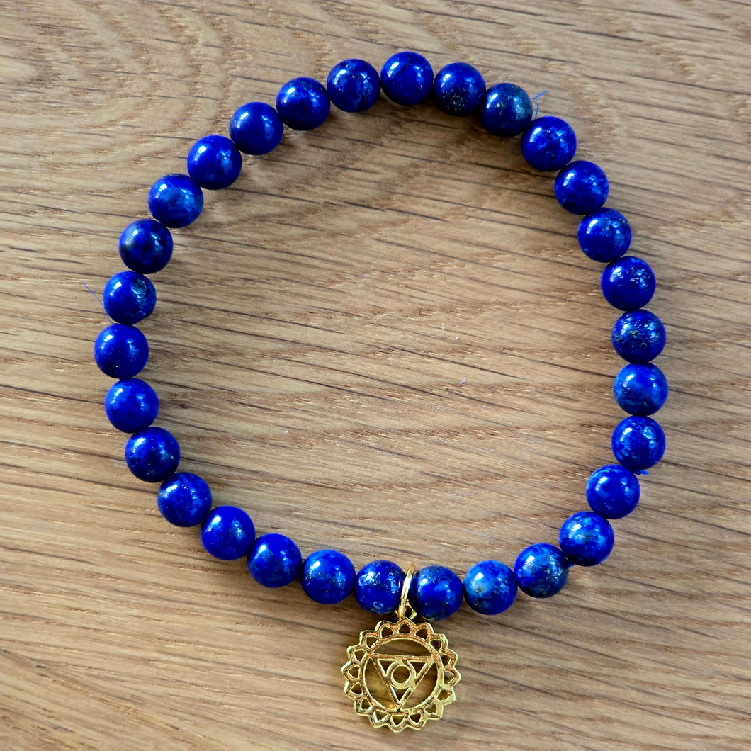 Halschakra Armband Lapislazuli